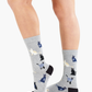 WOMENS CATS BAMBOO SOCK