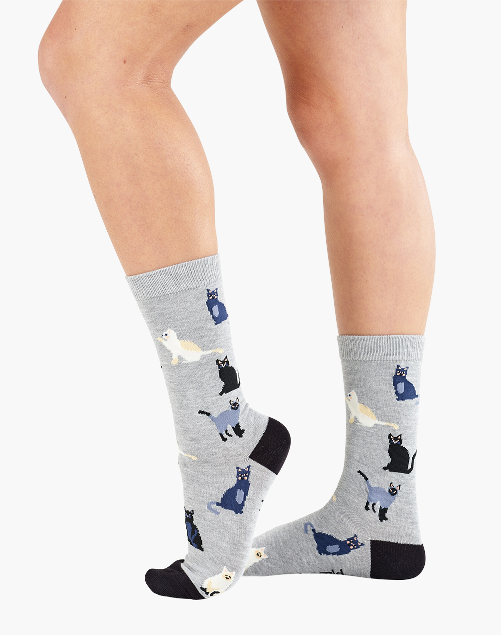 WOMENS CATS BAMBOO SOCK