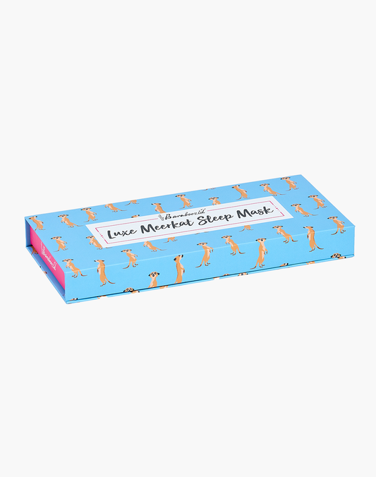 LUXE BAMBOO WOVEN MEERKAT SLEEP MASK