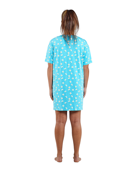 WOMENS DAISY BAMBOO NIGHT-TEE
