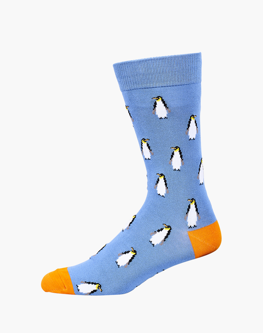 MENS PENGUINS BAMBOO SOCK