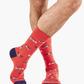 MENS PLANES BAMBOO SOCK