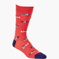 MENS PLANES BAMBOO SOCK