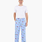 MENS VINTAGE CARS BAMBOO SLEEP PANT