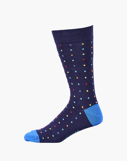 MENS SQUARE BAMBOO SOCK