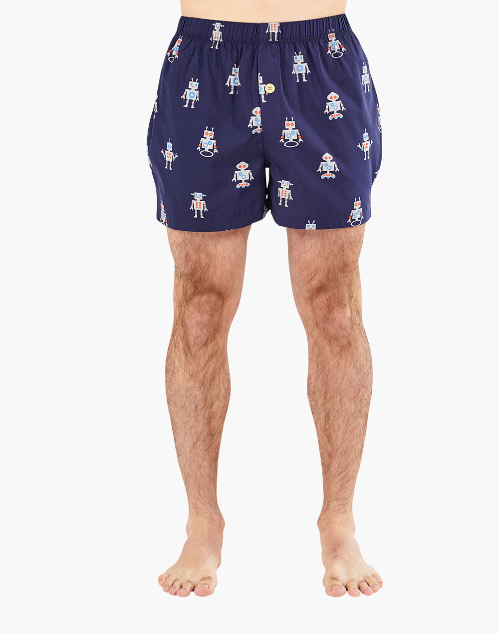 MENS ROBOTS BAMBOO BOXER SHORT